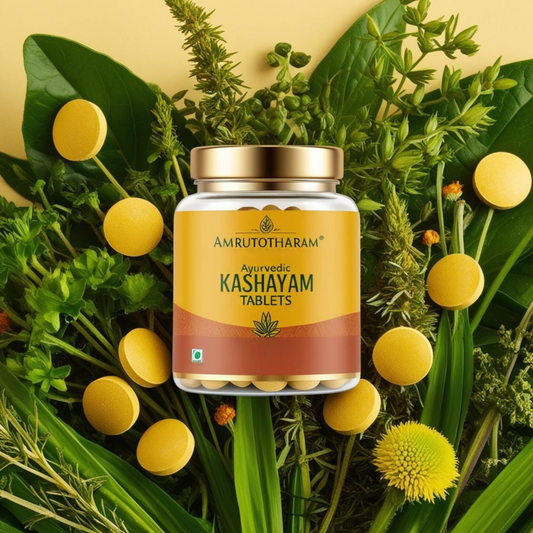 How Amruthotharam Kashayam Tablets Can Enhance Your Ayurvedic Wellness Journey