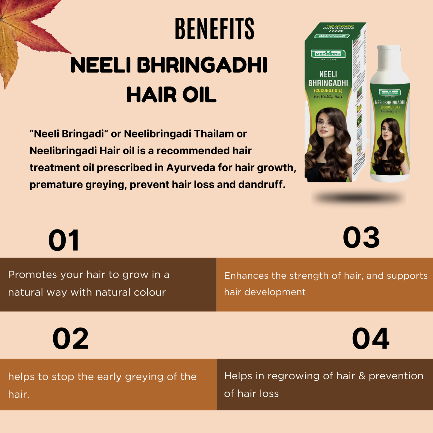 Neeli bhringadhi  hair oil | 7 in 1 Herbal oil