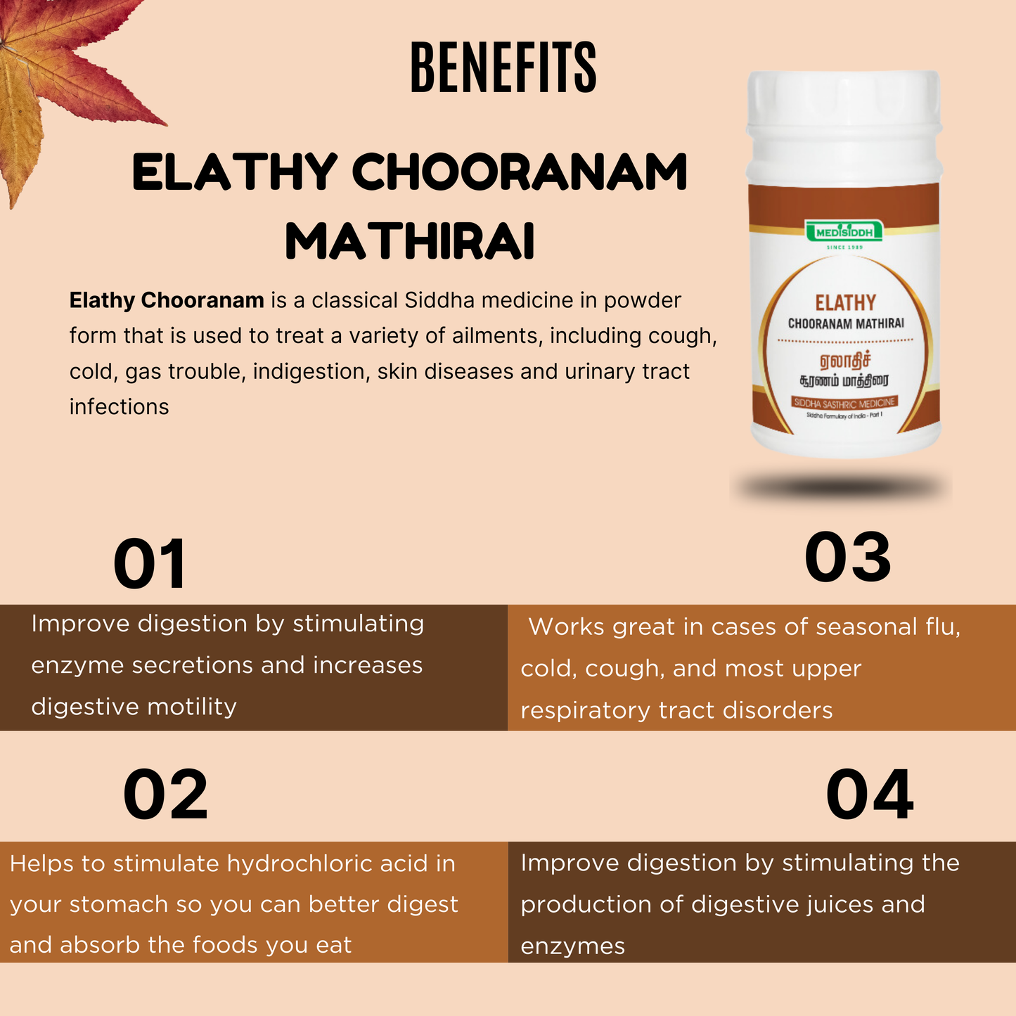 Elathy Chooranam Tablet