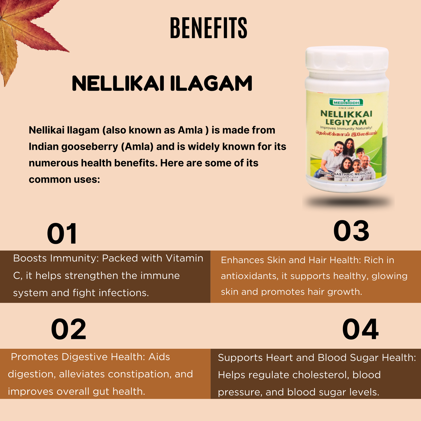 Nellikai legiyam / Amla (Indian Gooseberry) Legiyam - (aonla)