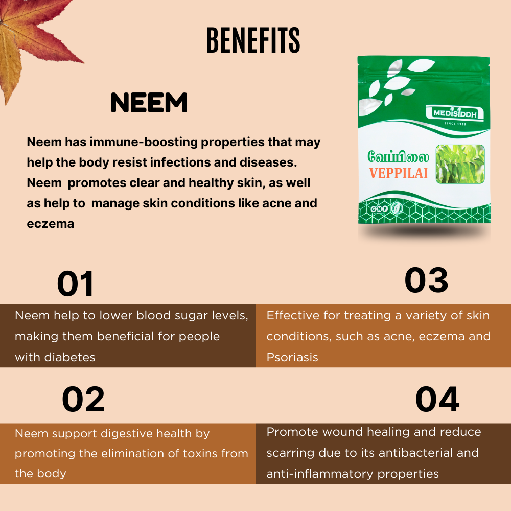 Veppilai Chooranam - Neem Powder (neem leaves powder)