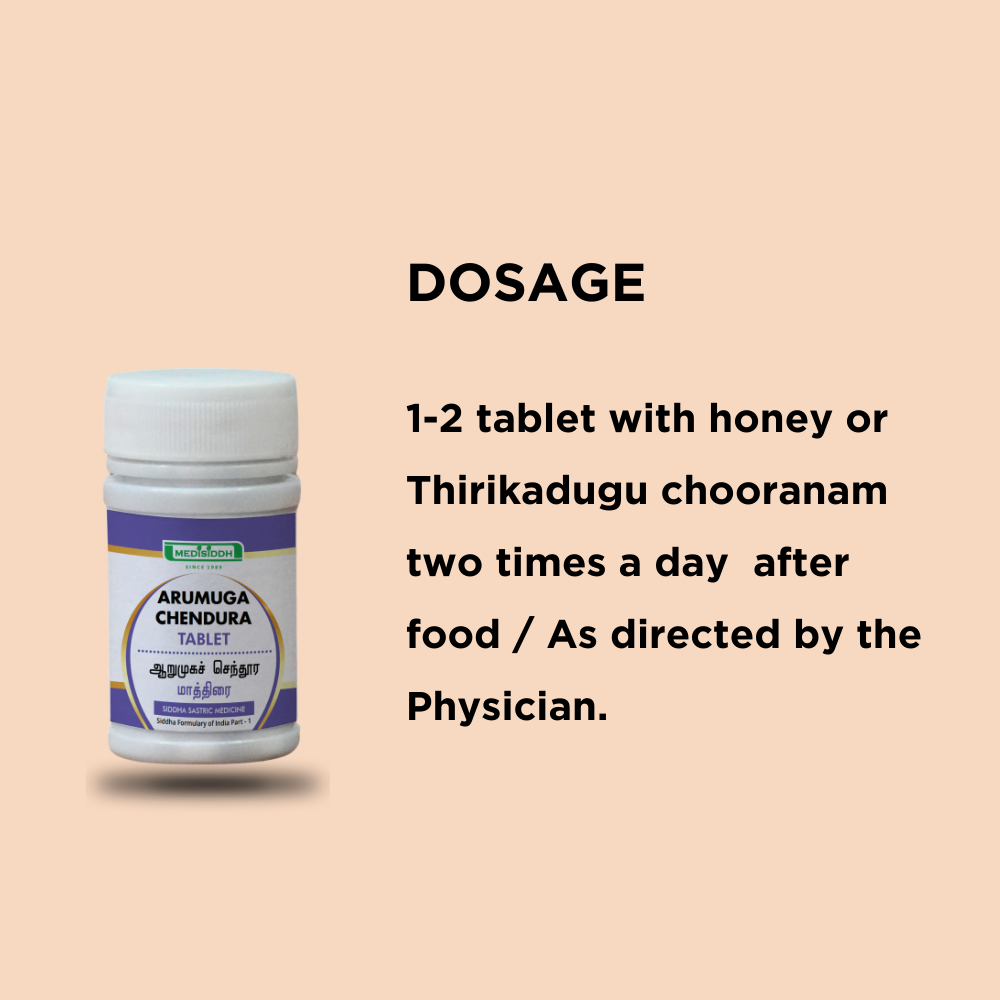 Arumugam chenduram tablet