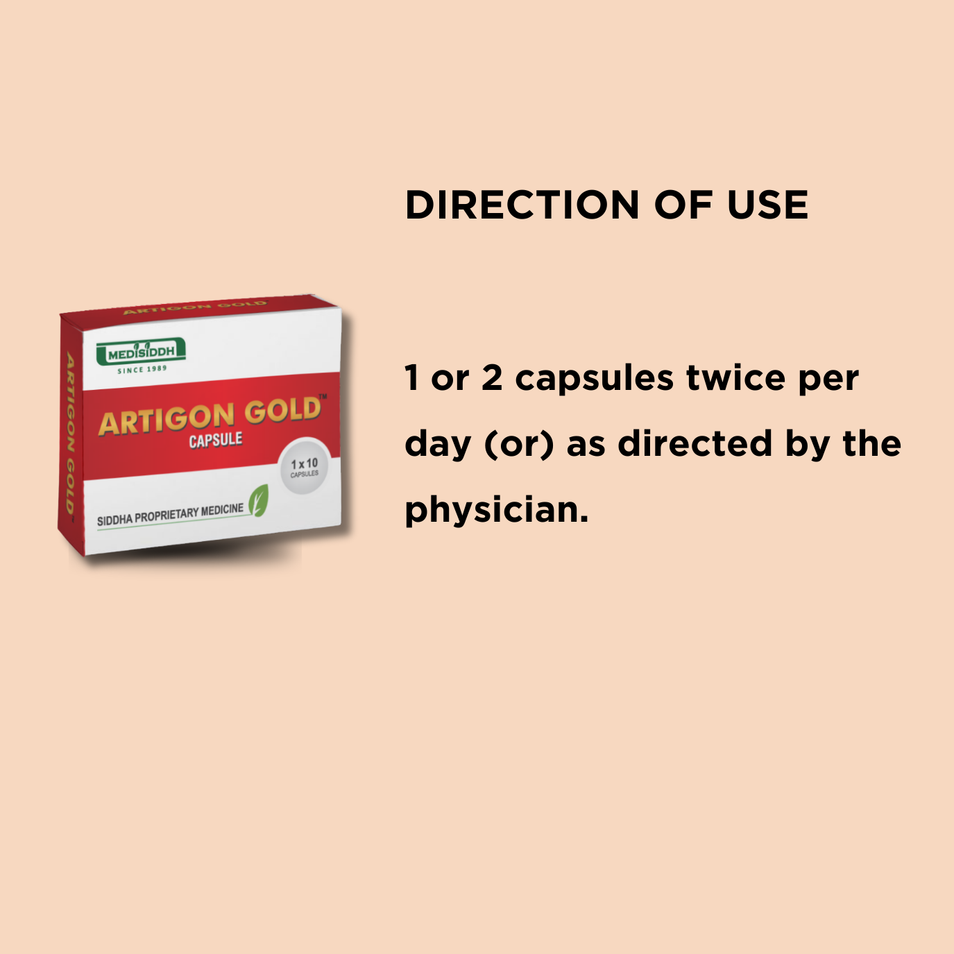Artigon Gold Capsule