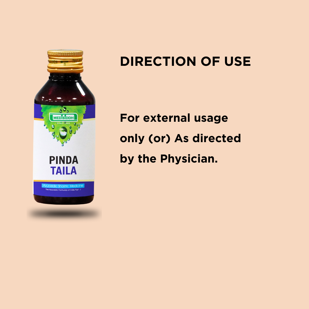 Pinda thailam - (pinda oil)