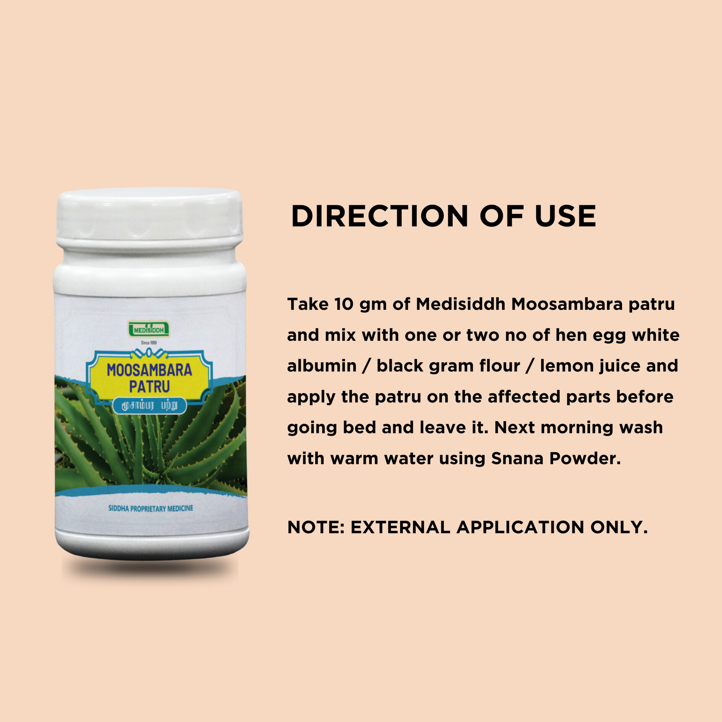 moosambara patru / aloe vera