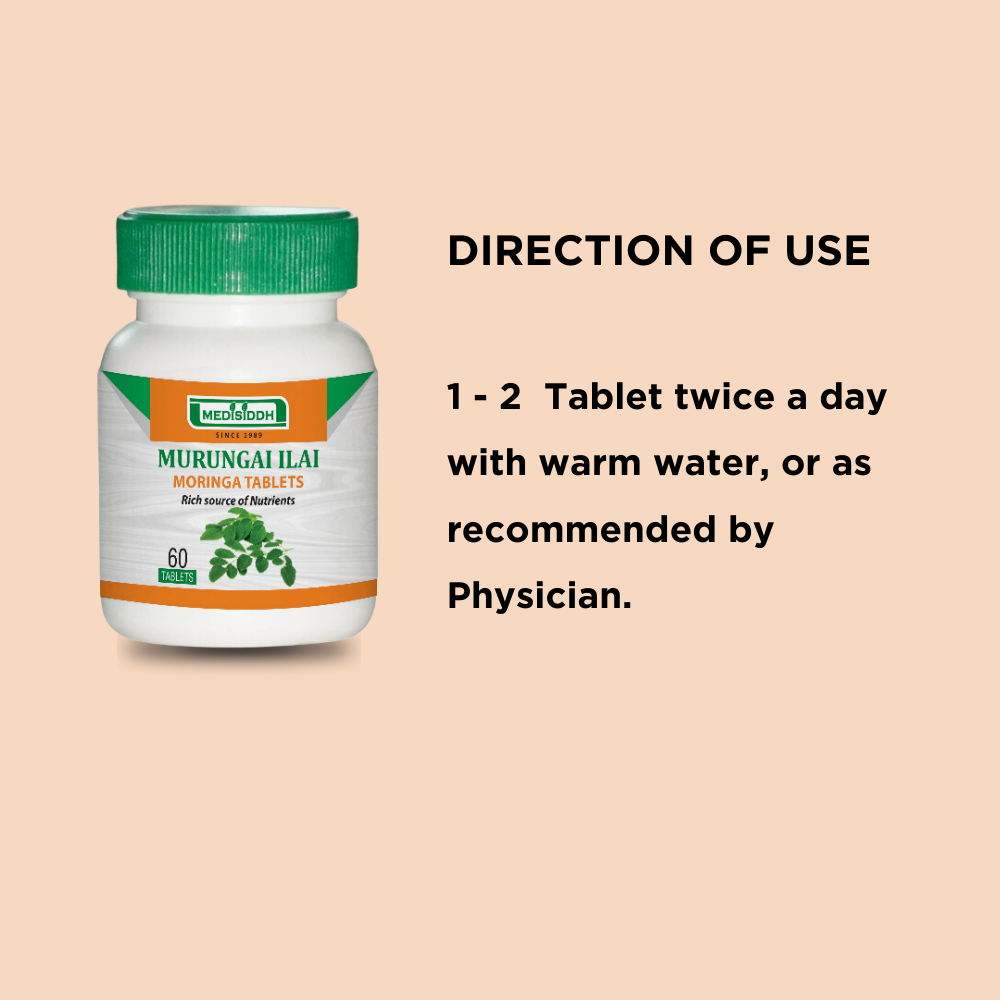 Moringa Tablet / drumstick - (horseradish tree)Tablet
