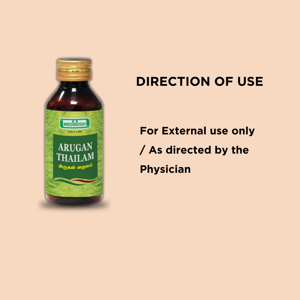 Arugan thailam / (durva grass)