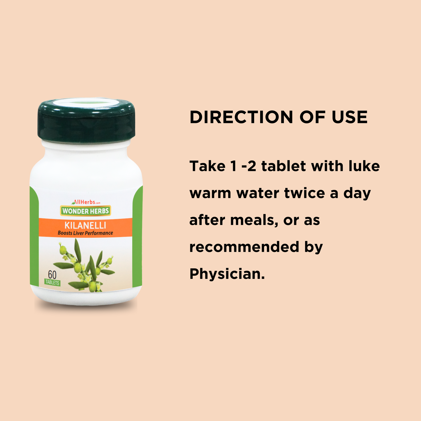 Kilanelli Tablet - AH /Keezhanelli plant / Bhumi Amla