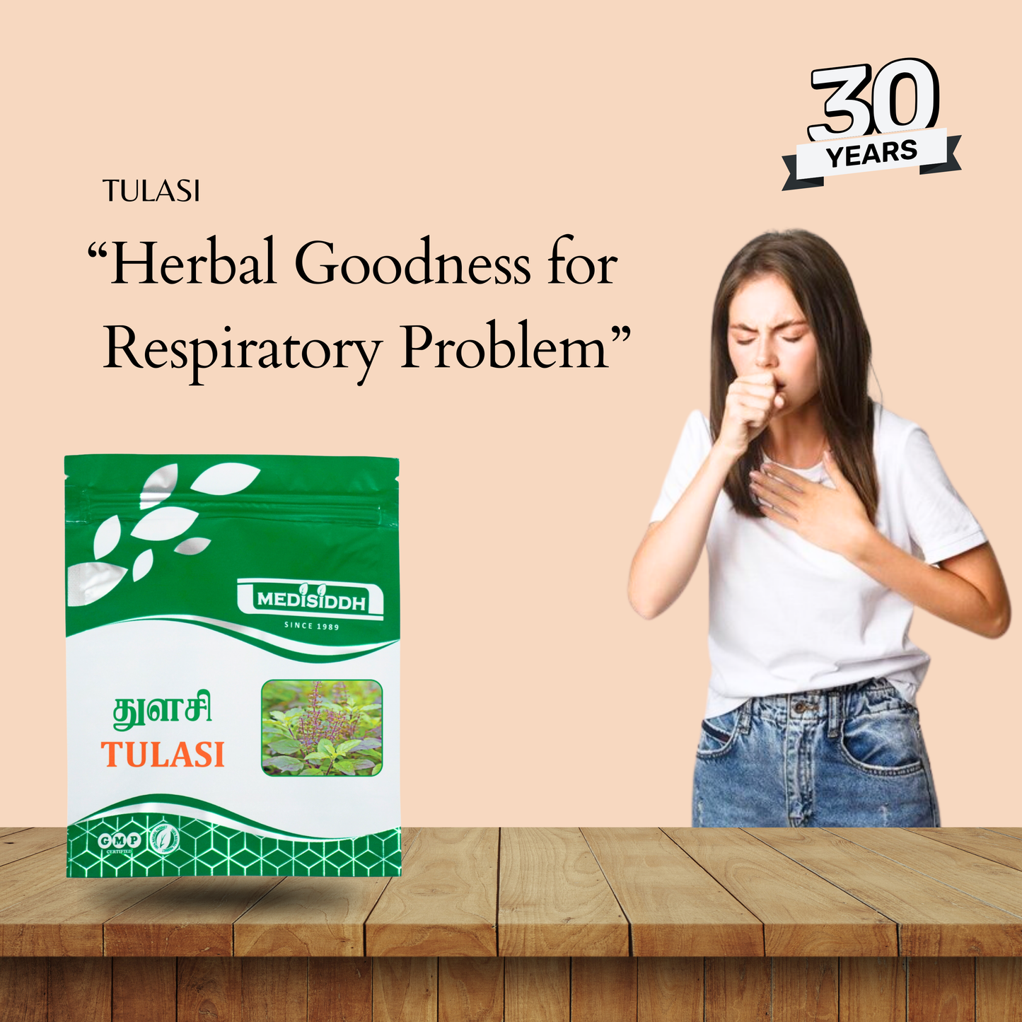 Tulasi Chooranam / Holy Basil powder - ( Tulsi )