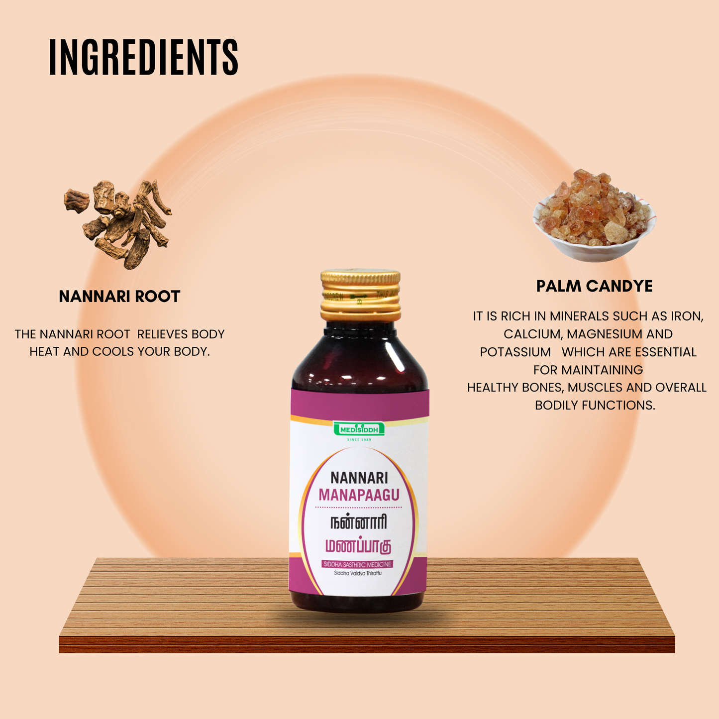 Nannari Manapagu / Indian Sarsaparilla Syrup