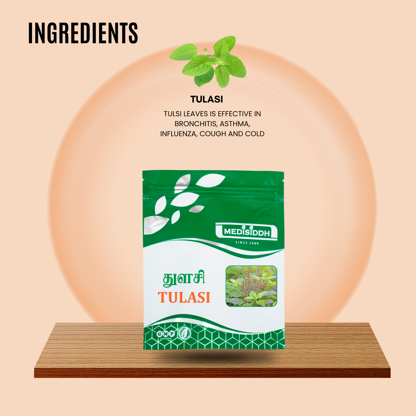 Tulasi Chooranam / Holy Basil powder - ( Tulsi )