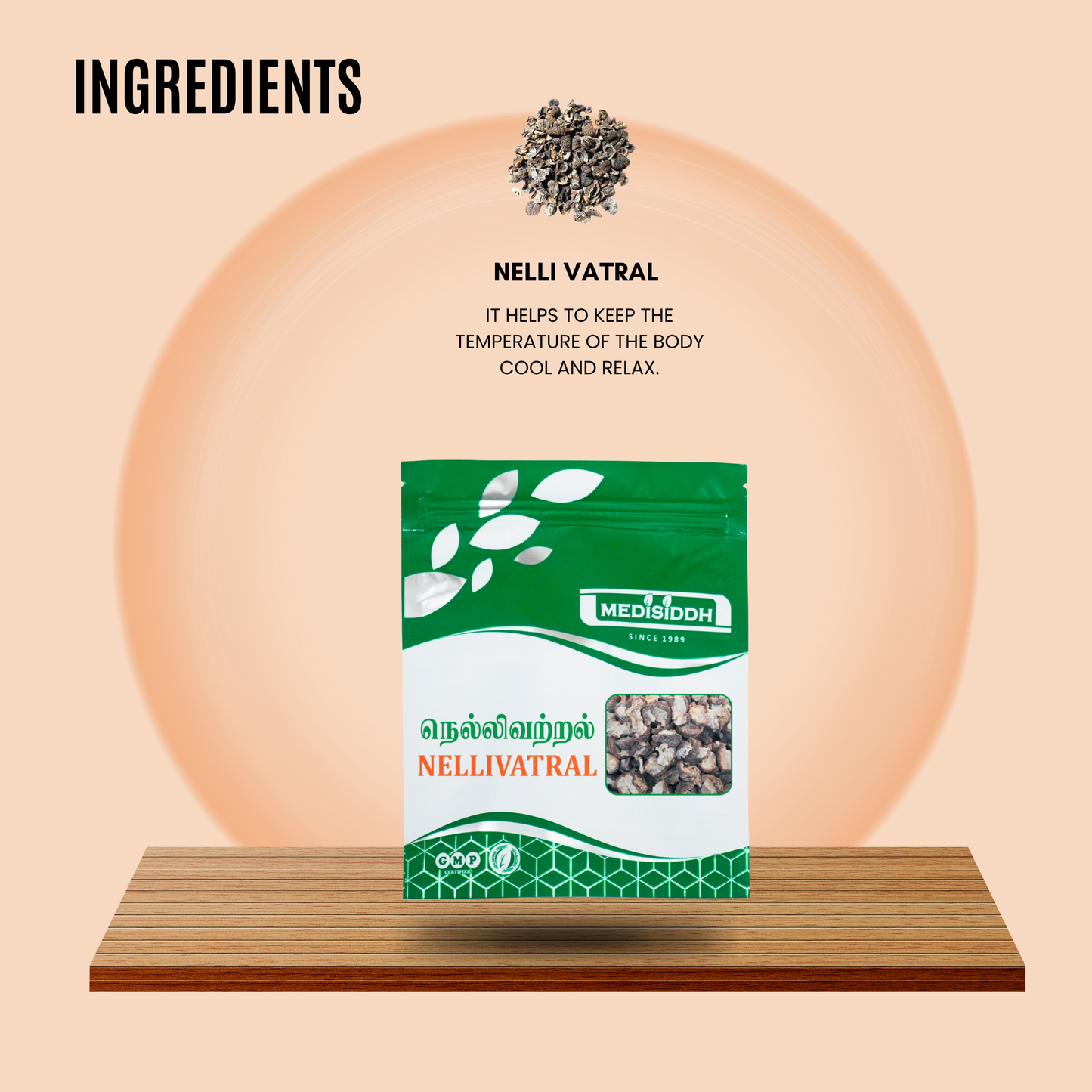 Nellivatral Chooranam / (amla) Indian gooseberry Powder