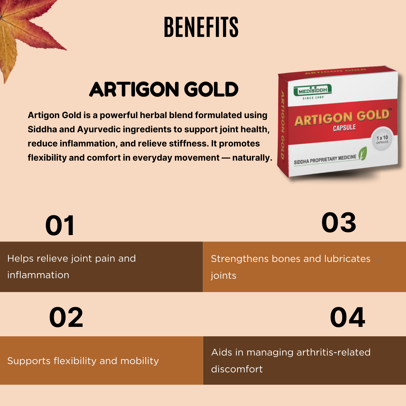 Artigon Gold Capsule