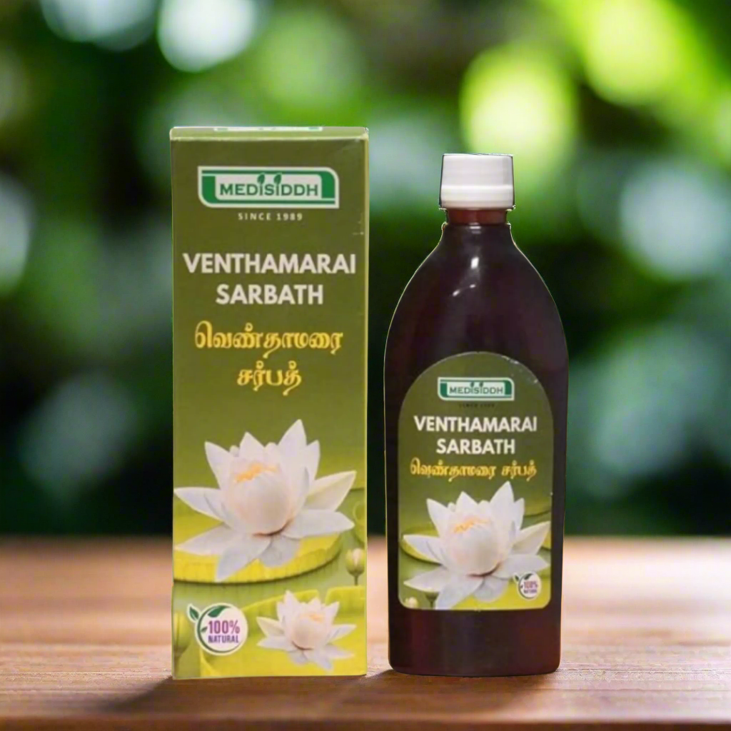 Venthamarai / White Lotus Flower Sarbath
