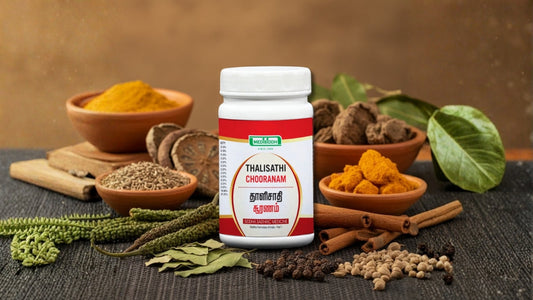 Thalisathi Chooranam for Respiratory Health | Natural Relief for Cough & Congestion