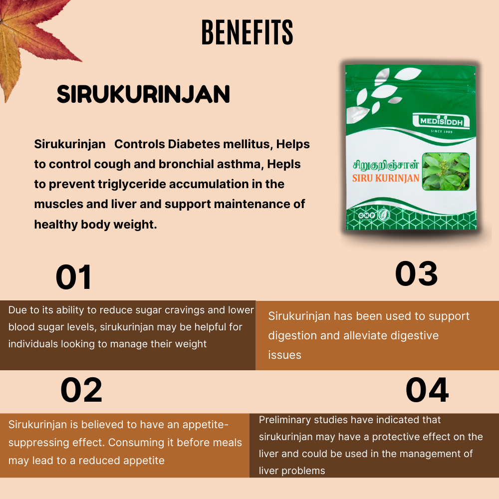 Sirukurinjan Chooranam / Gymnema sylvestre Powder
