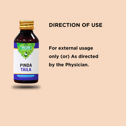 Pinda thailam - (pinda oil)