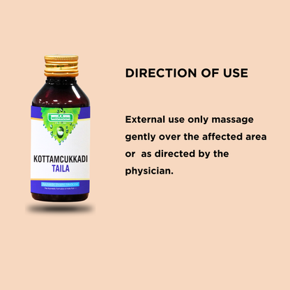 Kottamcukkadi Thailam - (kottamchukkadi oil)