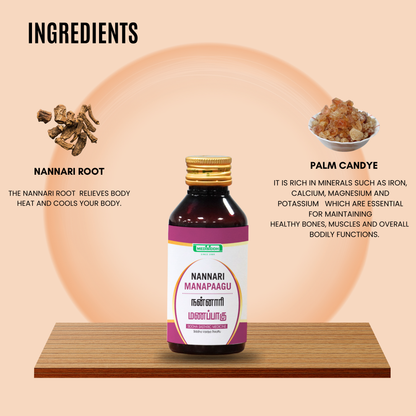 Nannari Manapagu / Indian Sarsaparilla Syrup