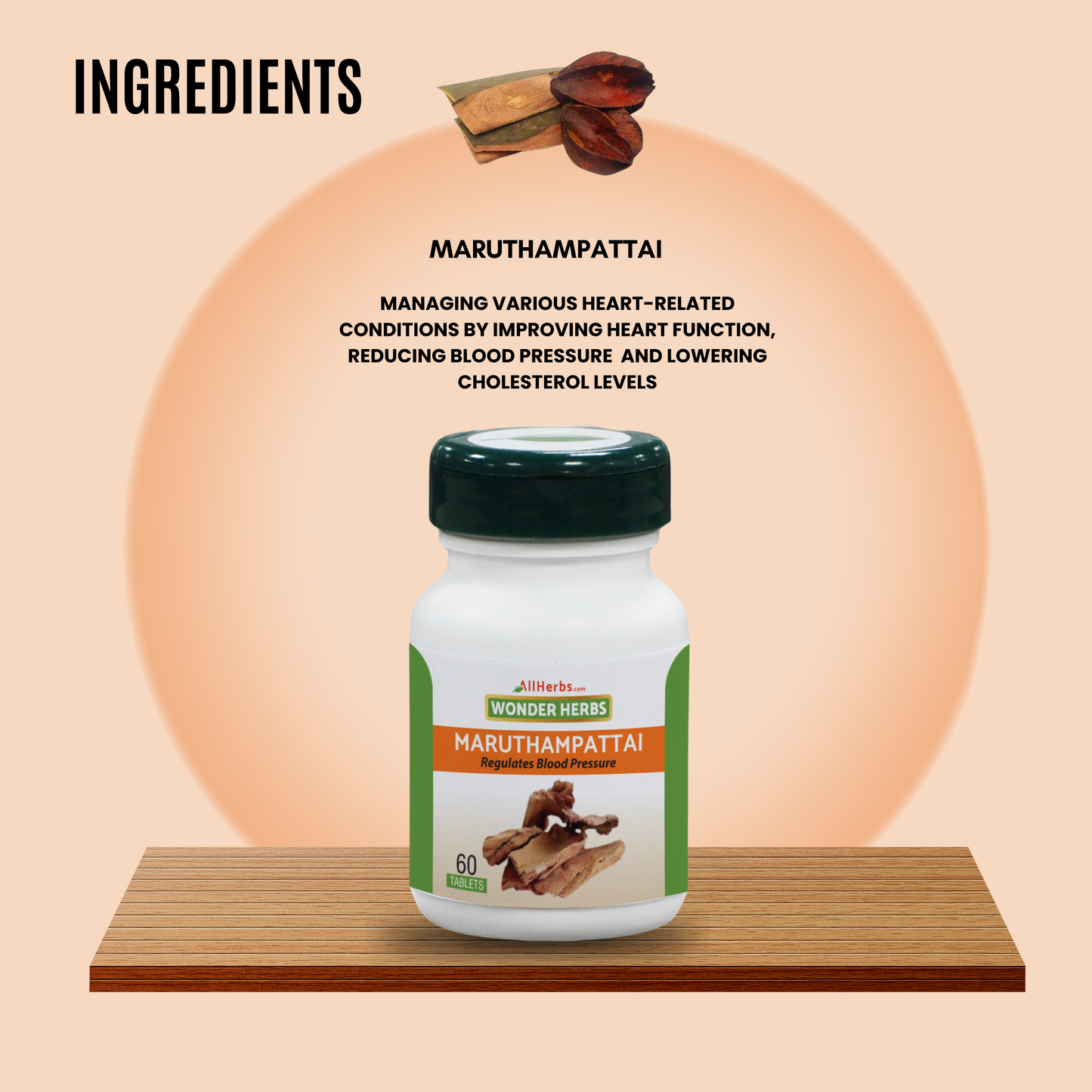 Maruthampattai Tablet - AH / Arjuna Bark