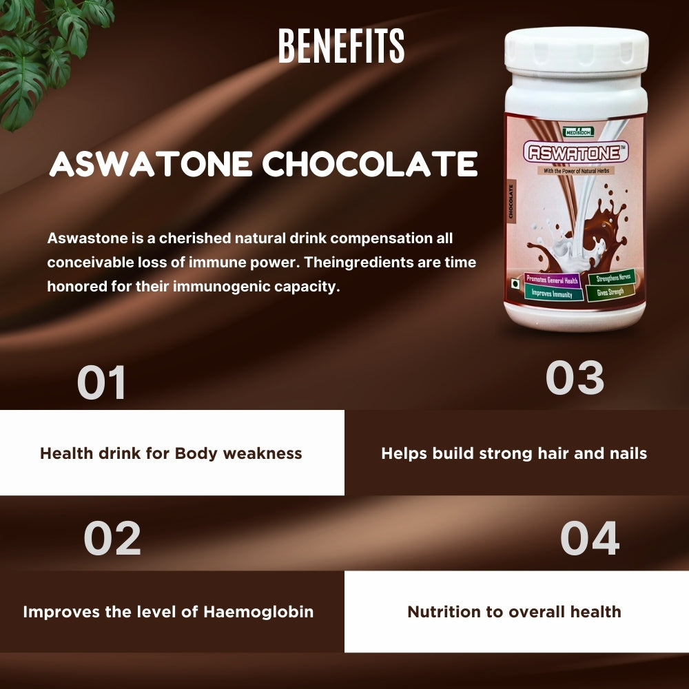 Aswatone Chocolate Powder (Health Drink)