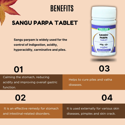 Sangu parpa tablet /conch shell