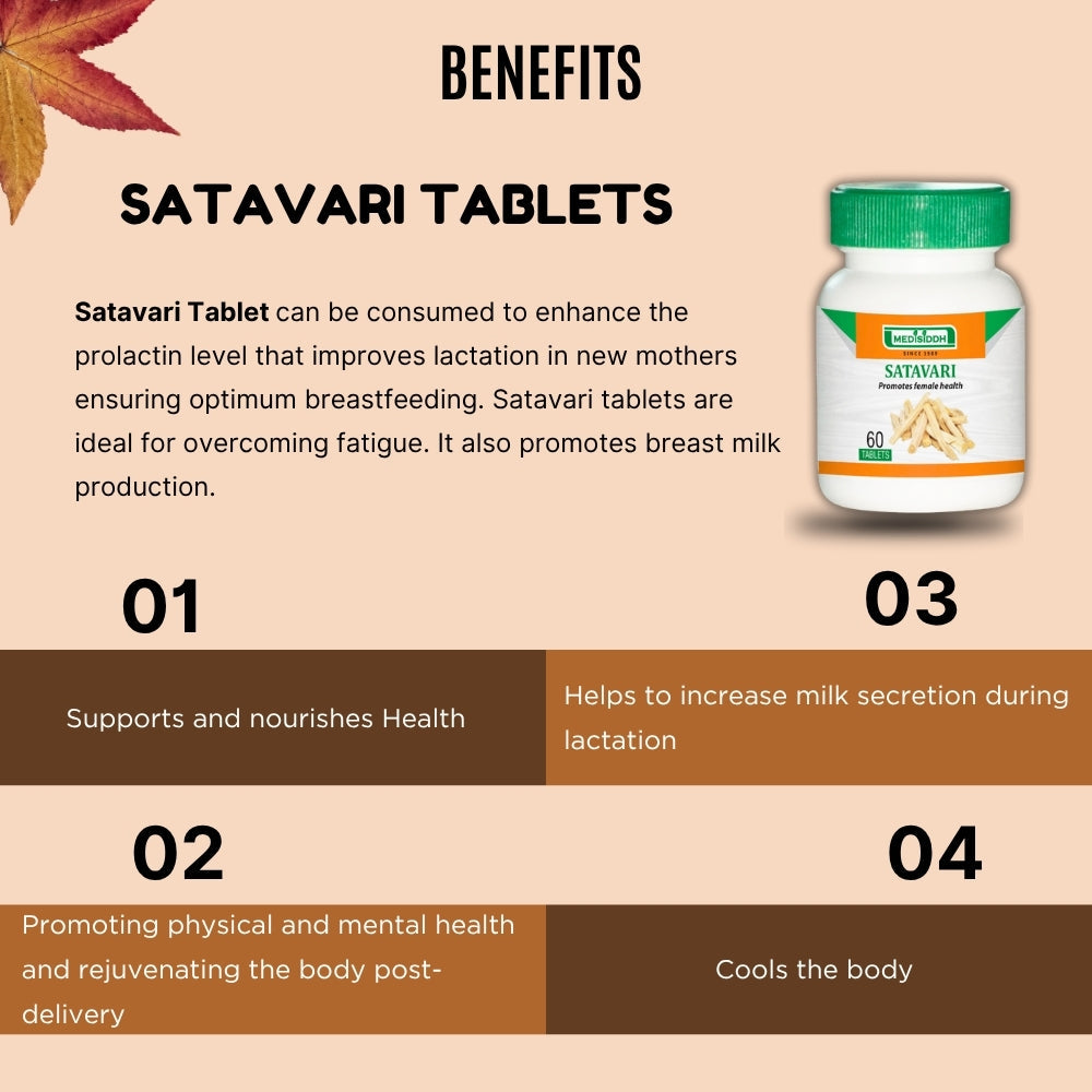 Satavari tablet / Asparagus Tablet MediSiddh